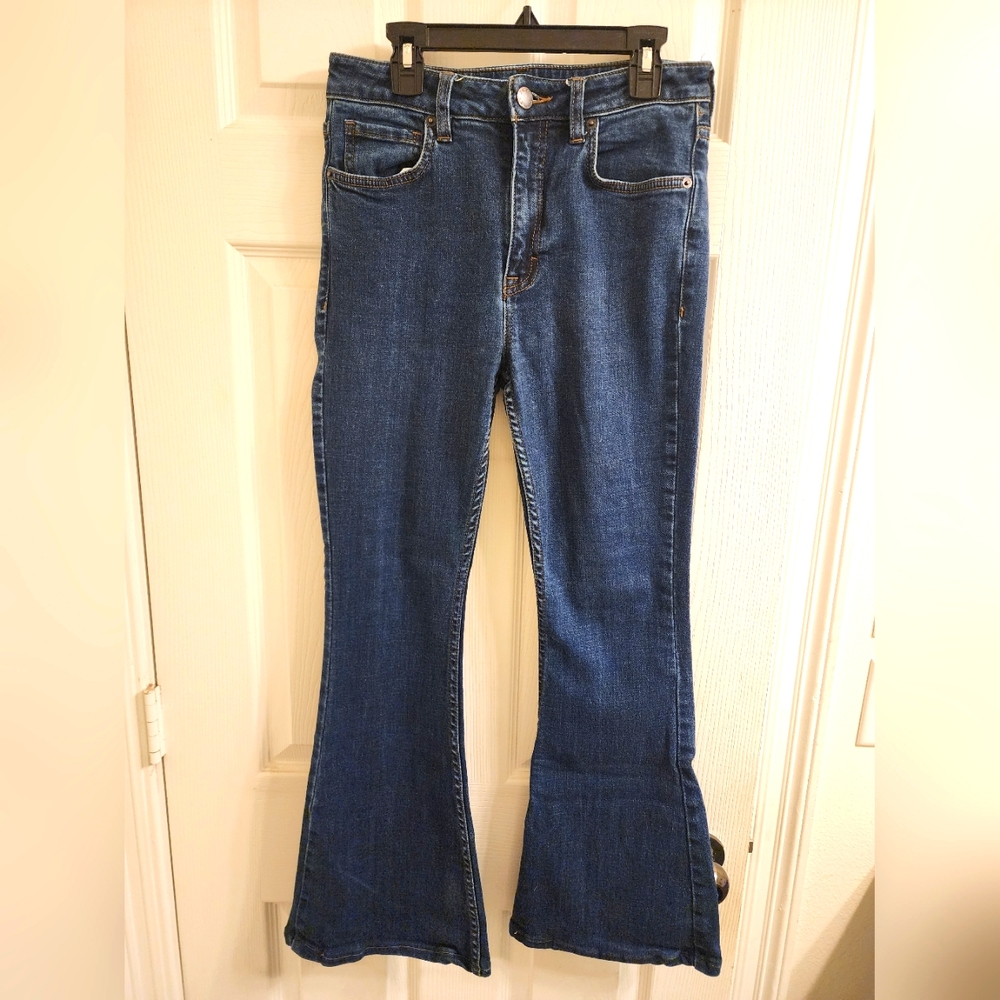 Free People high rise flare jeans size 27